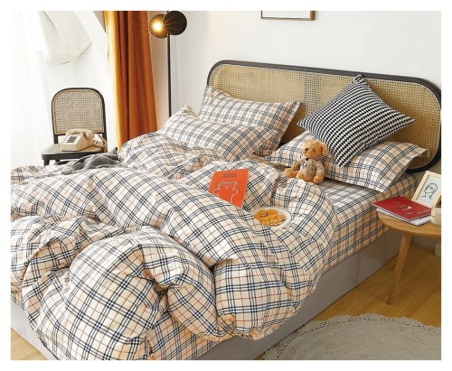 Komplet pościeli dwustronnej 160x200 kratka burberry