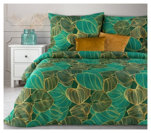 Komplet pościeli z bawełny satynowej 160x200 Mona