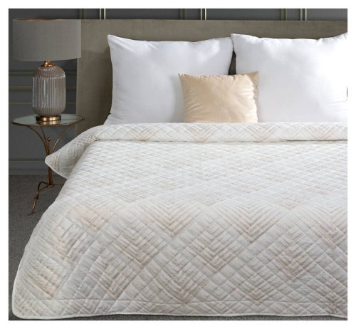 Narzuta Blanca 220x240 biało złota