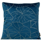 Poszewka dekoracyjna velvet Blink 45x45 granatowa
