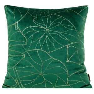 Poszewka dekoracyjna velvet Blink 45x45 ciemno zielona