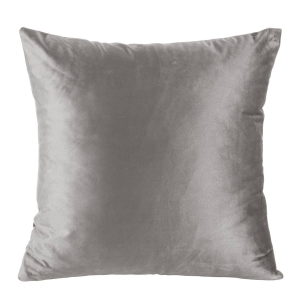 Poszewka dekoracyjna velvet 40x40 stalowa