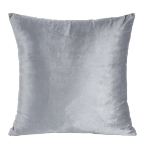 Poszewka dekoracyjna velvet 40x40 srebro