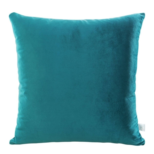 Poszewka dekoracyjna velvet 40x40 ciemno turkusowa