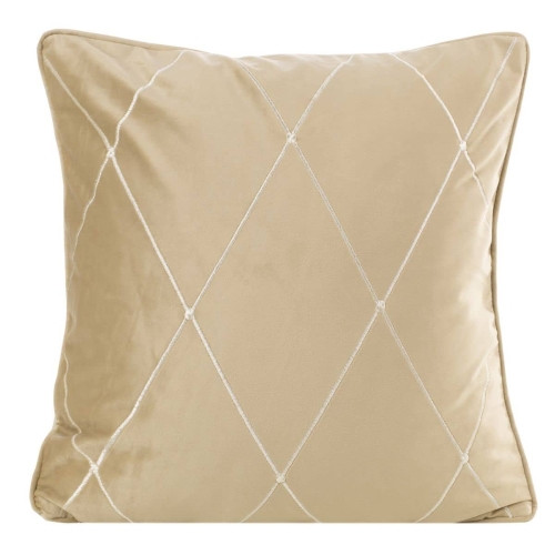 Poszewka velvet Margo 45x45 beżowa
