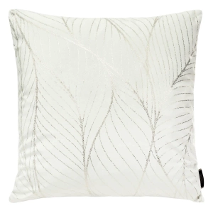 Poszewka dekoracyjna velvet 45x45 biała