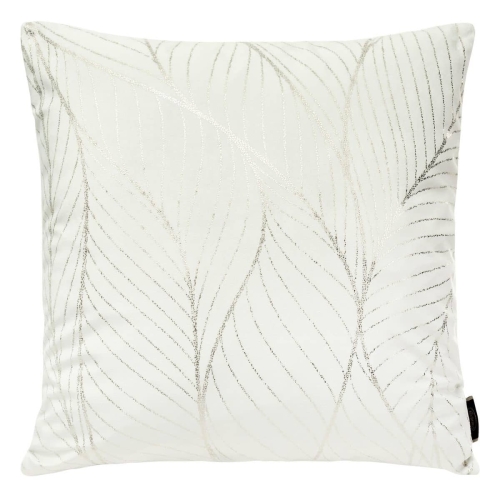 Poszewka dekoracyjna velvet 45x45 biała