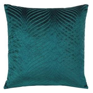 Poszewka Lussi velvet 40x40 ciemno turkusowa