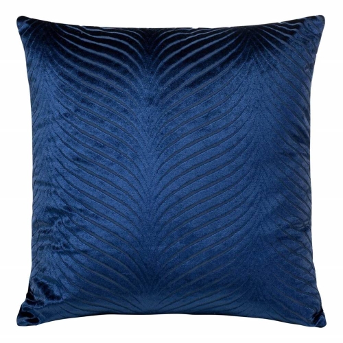 Poszewka Lussi velvet 40x40 granatowa