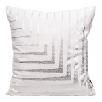 Poszewka dekoracyjna velvet Blink 45x45 biała