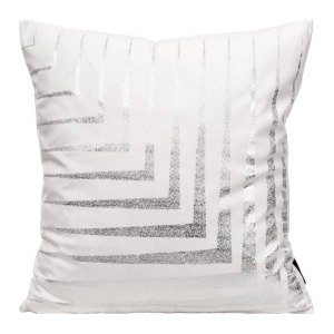 Poszewka dekoracyjna velvet Blink 45x45 biała