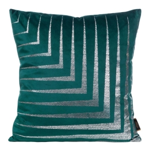 Poszewka dekoracyjna velvet Blink 45x45 ciemno turkusowa