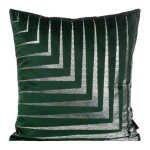 Poszewka dekoracyjna velvet Blink 45x45 ciemno zielona