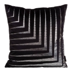 Poszewka dekoracyjna velvet Blink 45x45 czarna