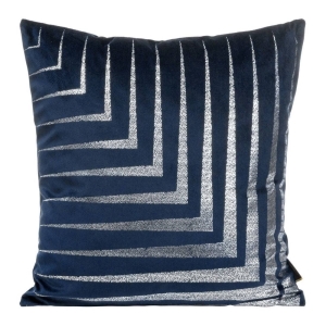 Poszewka dekoracyjna velvet Blink 45x45 granatowa