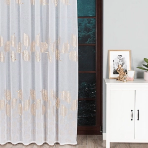 Firana gotowa Marietta 300x270 biała na taśmie