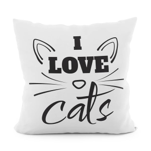 Poszewka 40x40 Love Cats