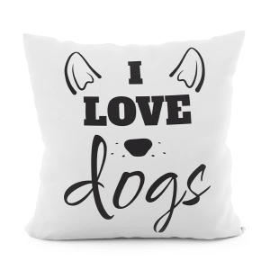 Poszewka 40x40 Love Dogs