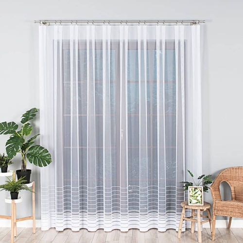 Firana gotowa Nela 250x600 biała