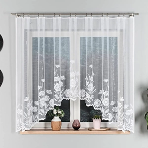 Firanka konfekcjonowana Aralia 160x300 biała 