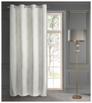 Zasłona Blanca 140x250 biało złota przelotki