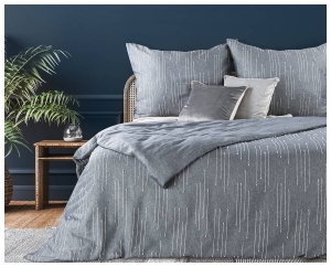 Ekskluzywna pościel Terra Collection jeans 220x200 Palermo