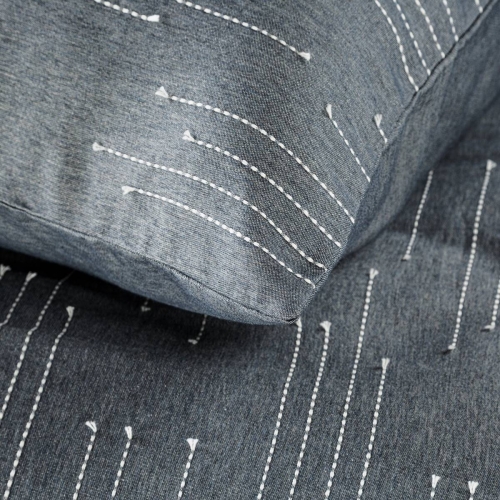 Ekskluzywna pościel Terra Collection jeans 220x200 Palermo