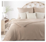 Ekskluzywna pościel Terra Collection beżowa 160x200 Seville