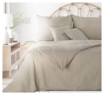 Ekskluzywna pościel Terra Collection w paski 160x200 Seville 