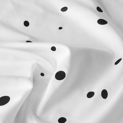 Komplet pościeli z bawełny satynowej 220x200 z dwoma poszewkami 50x70 Natalia