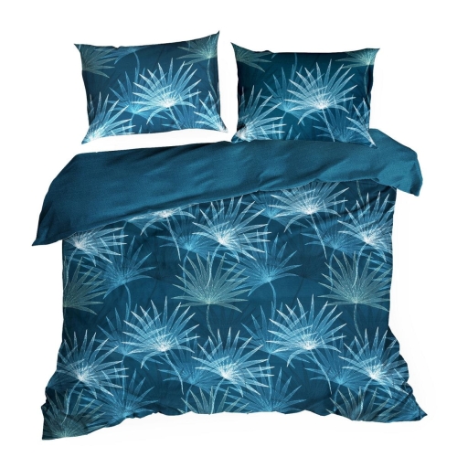 Ekskluzywna pościel Terra Collection granatowa 220x200 Montenegro
