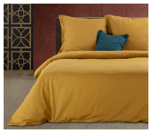 Ekskluzywna pościel Terra Collection żółta 160x200 Morocco