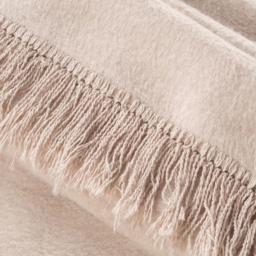 Koc akrylowy 150x200 beżowy