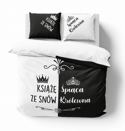 Pościel bawełniana Holland 220x200 Książe ze Snów - Śpiąca Królewna