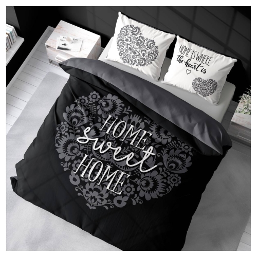 Pościel bawełniana Holland 160x200 Home Sweet Home