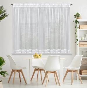 Firanka gotowa Sari 300x145 biała taśma
