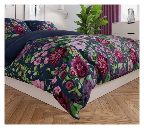 Komplet pościeli z bawełny satynowej 160x200 Dalia