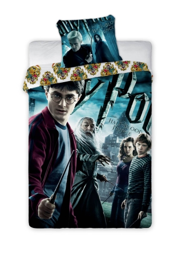 Pościel bawełniana 160x200 Harry Potter