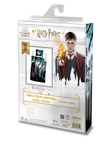 Pościel bawełniana 160x200 Harry Potter