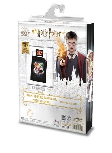 Pościel bawełniana 160x200 Harry Potter