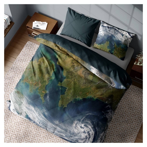 Pościel bawełniana 160x200 Lazurowe Wybrzeże