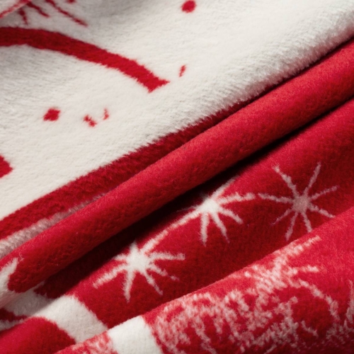 Koc świąteczny 150x200 Santa