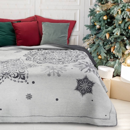 Koc świąteczny 150x200 Santa