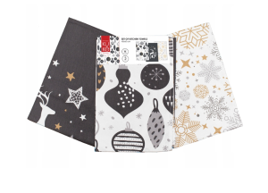 Zestaw ściereczek kuchennych świątecznych Zima