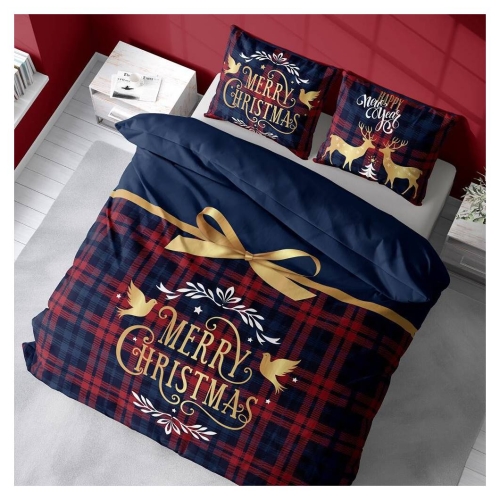 Komplet pościeli świątecznej Happy New Yaer 160x200 Holland