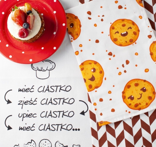 Zestaw ściereczek kuchennych 40x60 Ciastko