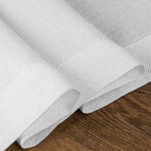 Obrus Stella 140x180 biało srebrny