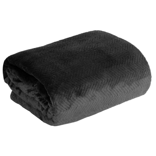 Koc Cindy 170x210 czarny