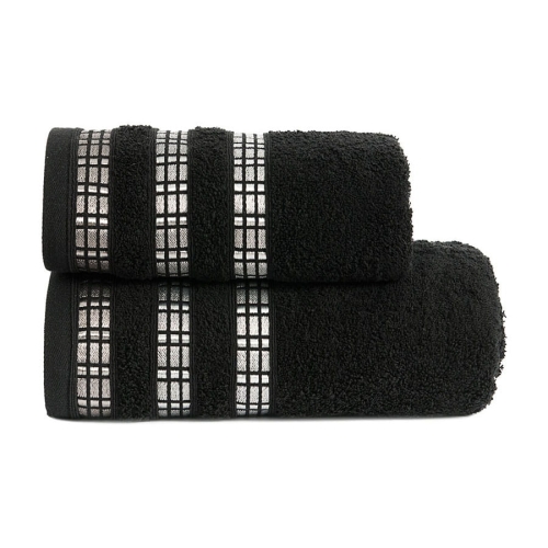 Ręcznik 70x140 Luxury czarny