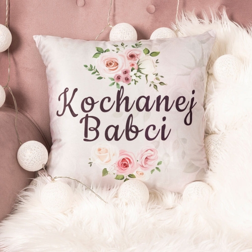 Poszewka 40x40 Kochanej Babci